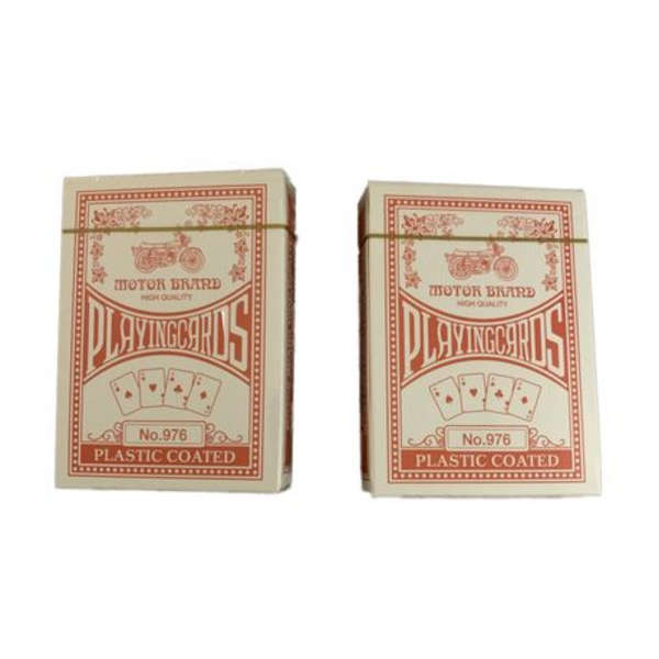 Plastic Coated Club Special High  Quality Playing Cards  2 Pack Red
