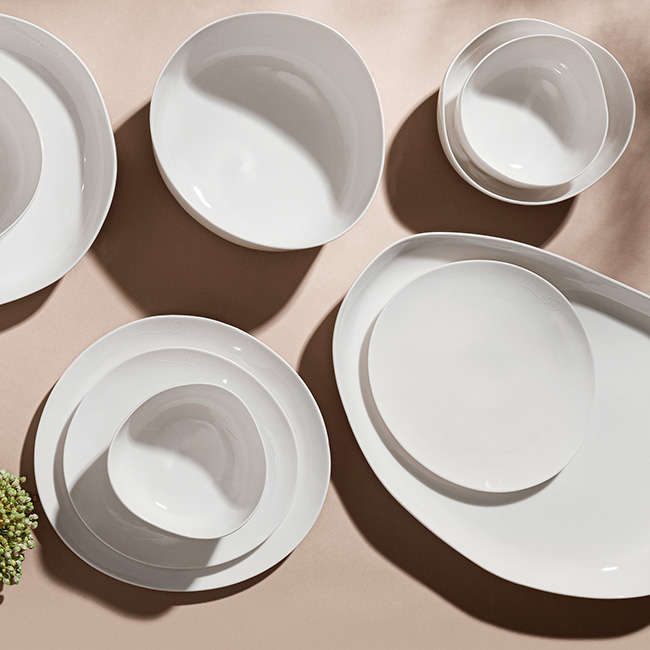 Organic Pasta Bowls, Set Of 4