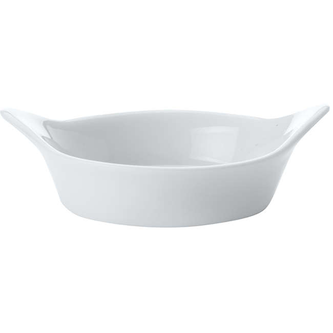 White Basics Round Sauce Dish, 6cm
