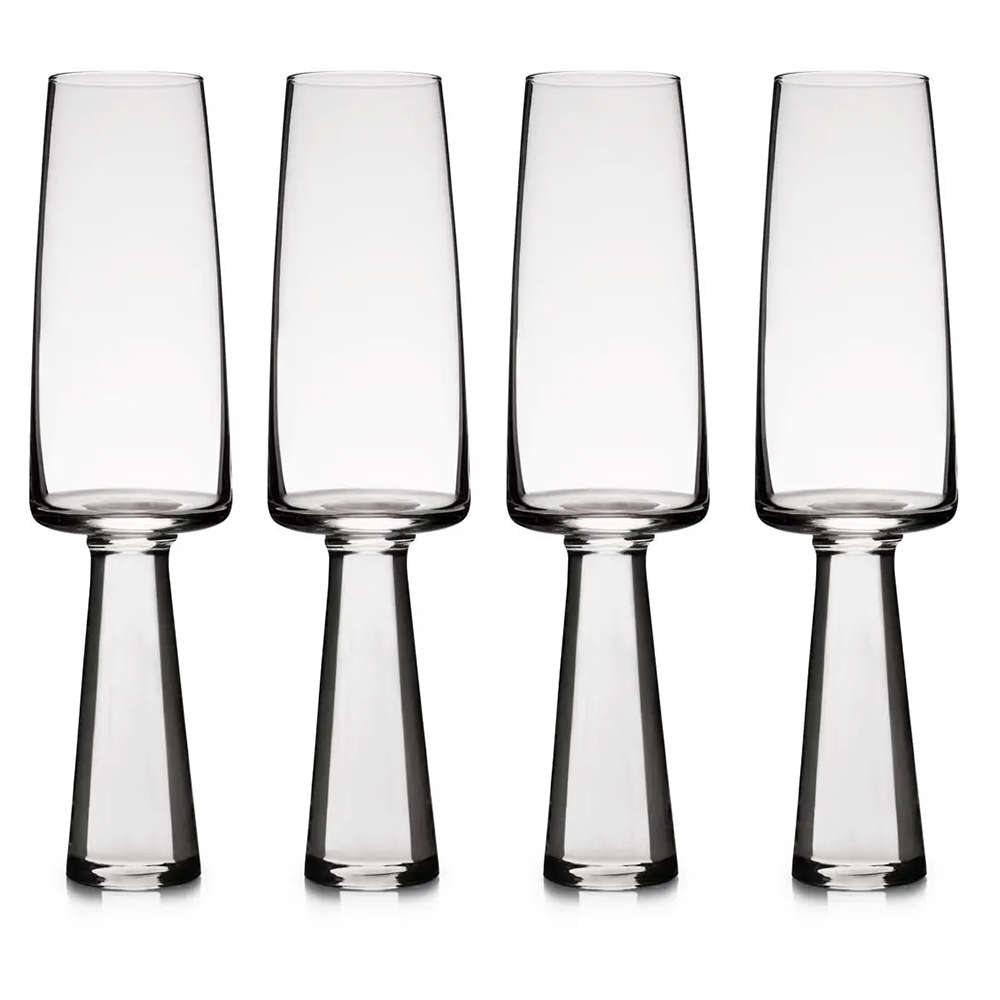 Baobab Champagne Flutes, Set Of 4