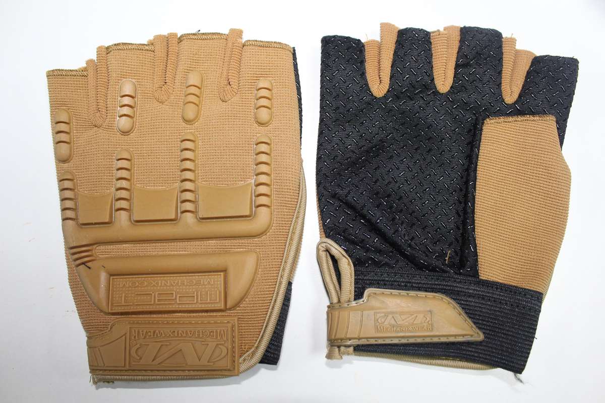 FAS084 HALF FINGER GLOVES IMPACT