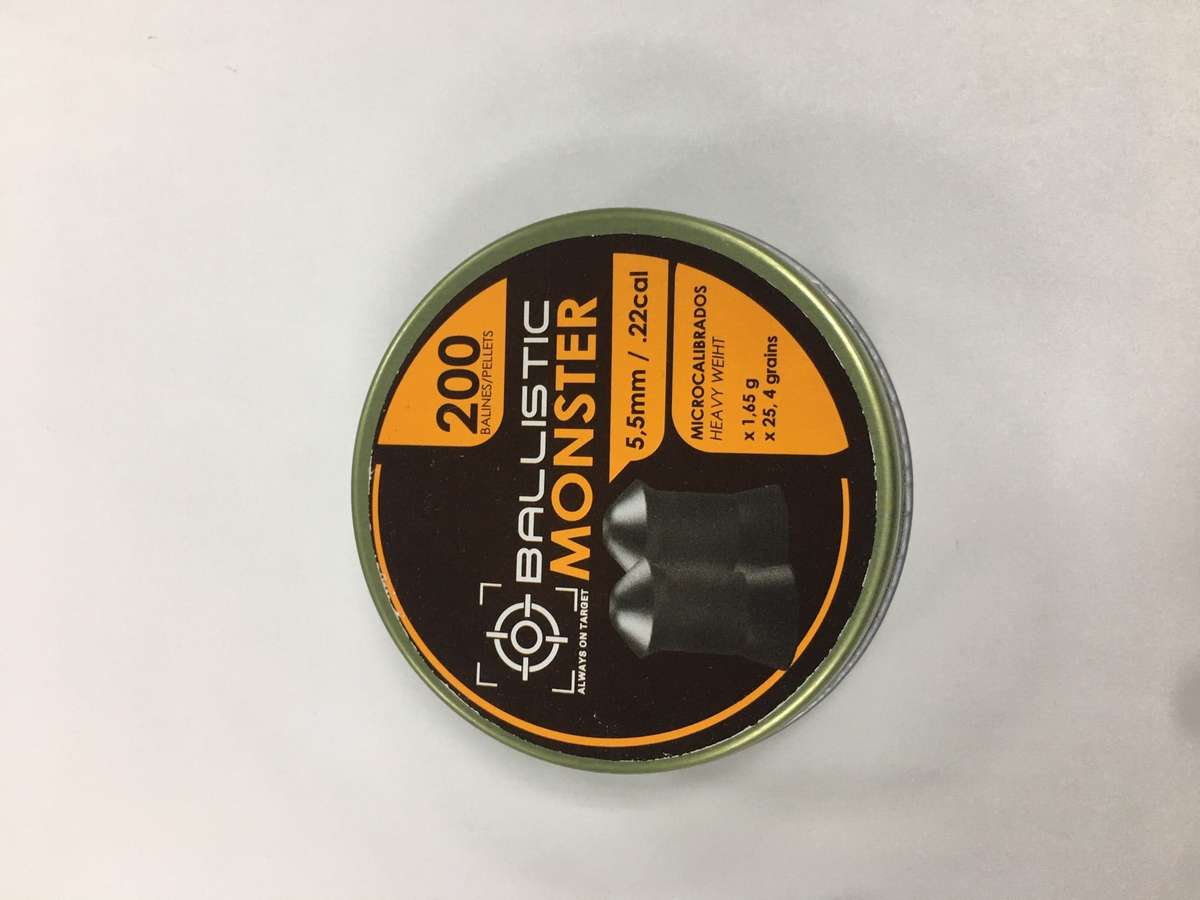 Ballistic air guns pellets monster  5,5mm