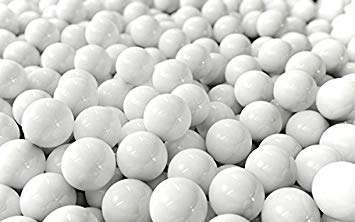 Acetal Balls White .50CAL Pack Of 50