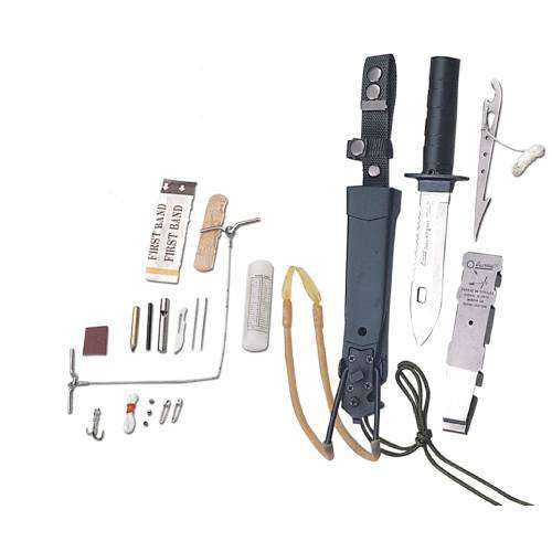 ADVENTURER SURVIVAL KIT BLACK METAL COLOR-2113