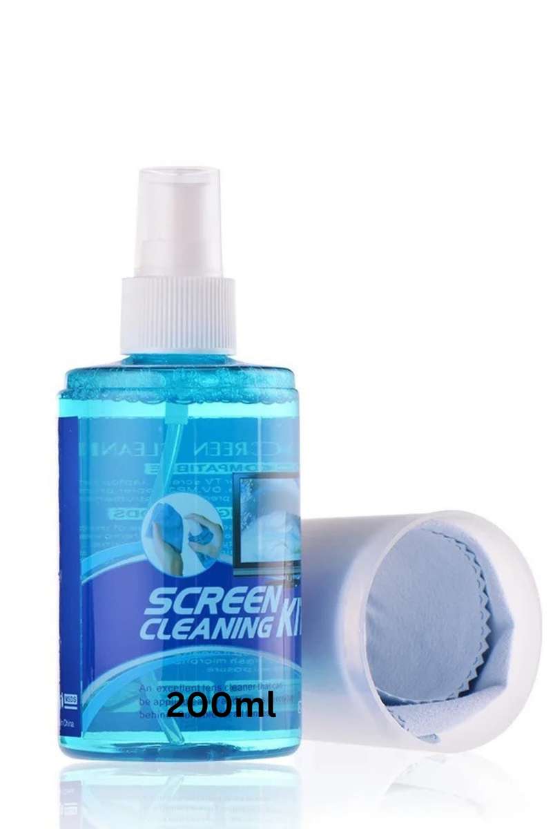 Cleaning Kit for LCD Screens on Computers Blue 200ml