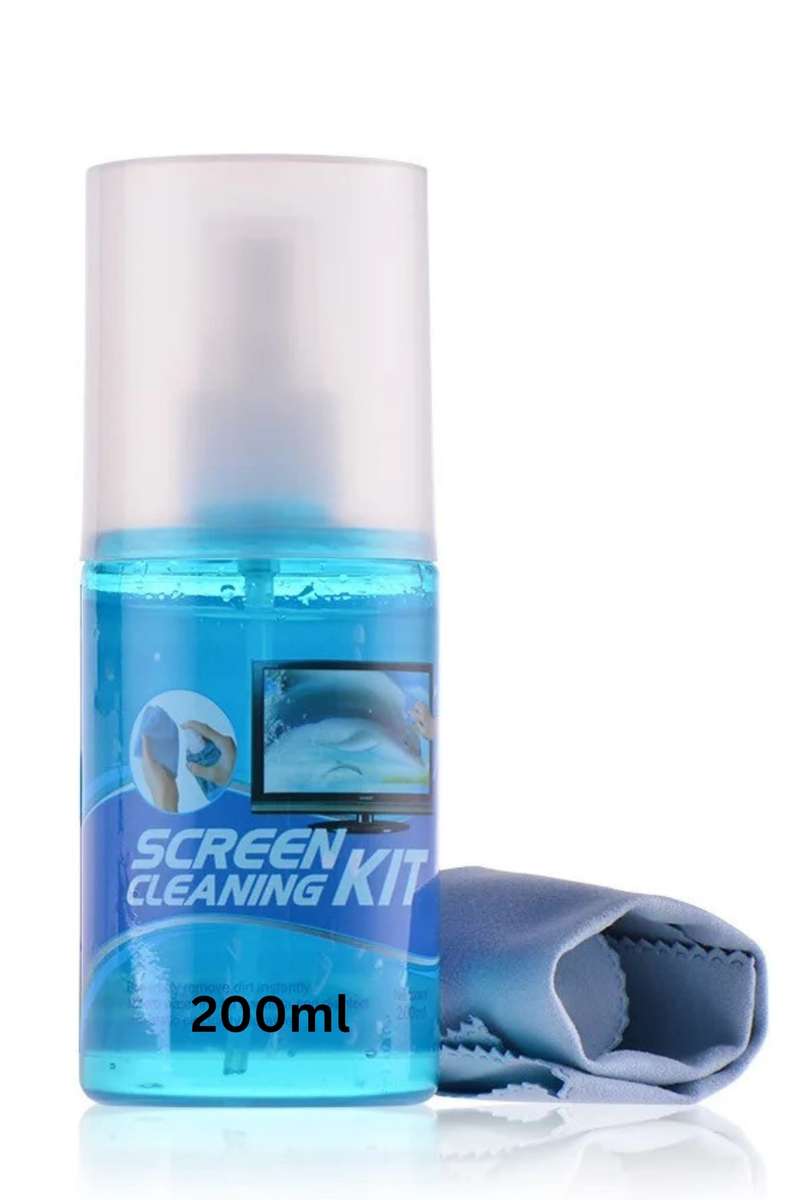 Cleaning Kit for LCD Screens on Computers Blue 200ml