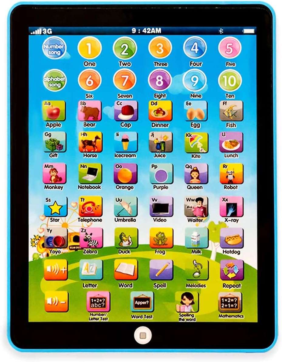 Intelligent Learning Tablet For 1 to 7 Year Old Kids Early Education