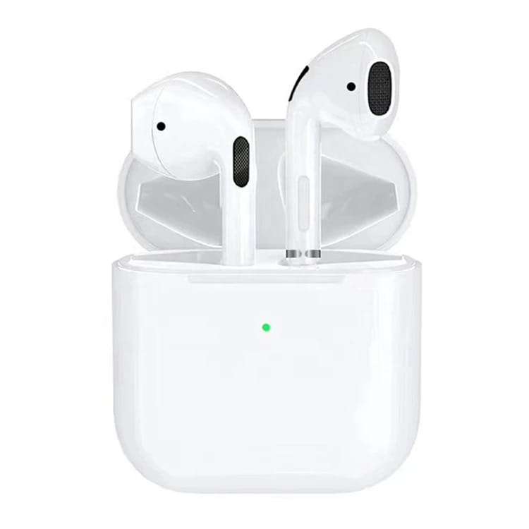 Wireless Pro5 Bluetooth Ear Pods That Are Compatible With iOS And Android White