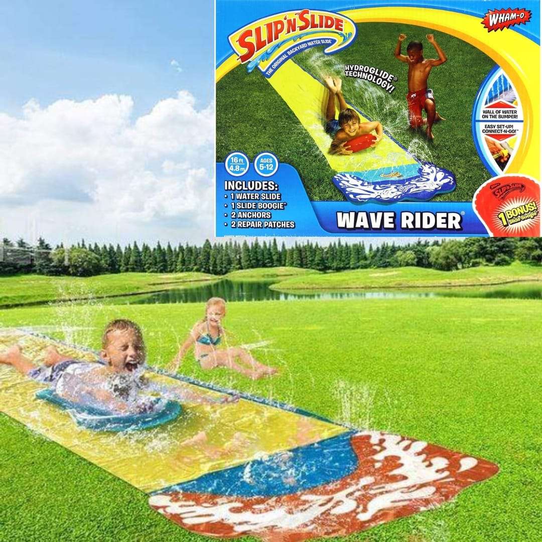 Slip And Slide Racer With Inflatable Slide Boogie 488cm X 71cm