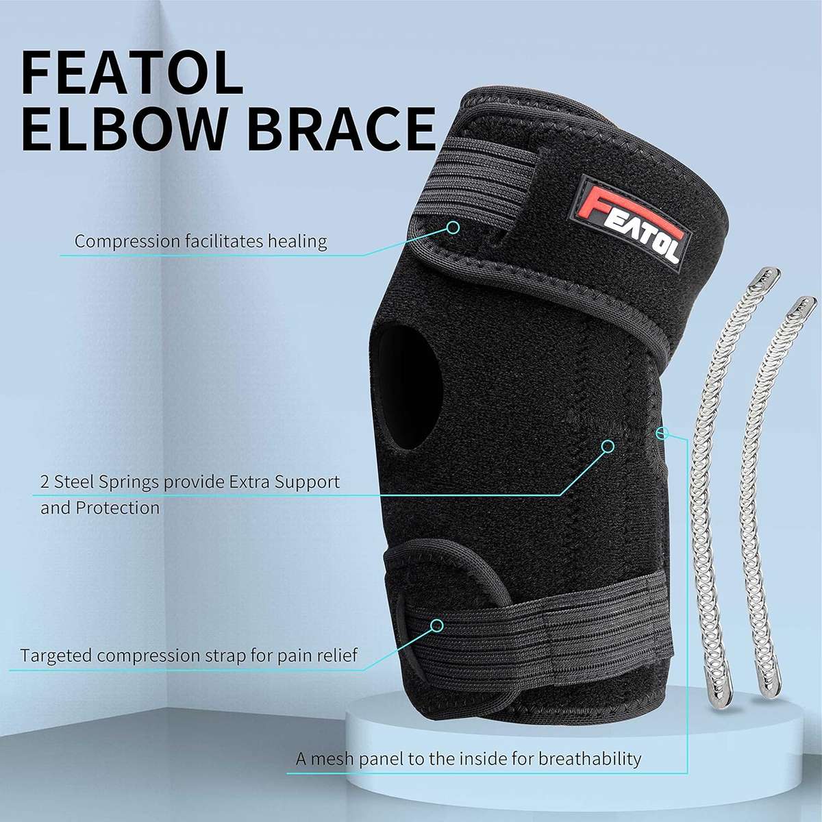 Elbow Brace for Tendonitis and Paddle Tennis Elbow