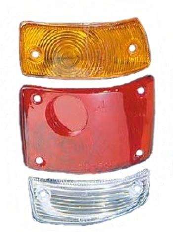 1400 Tail Lamp Lens Only - 3 Piece (Right)