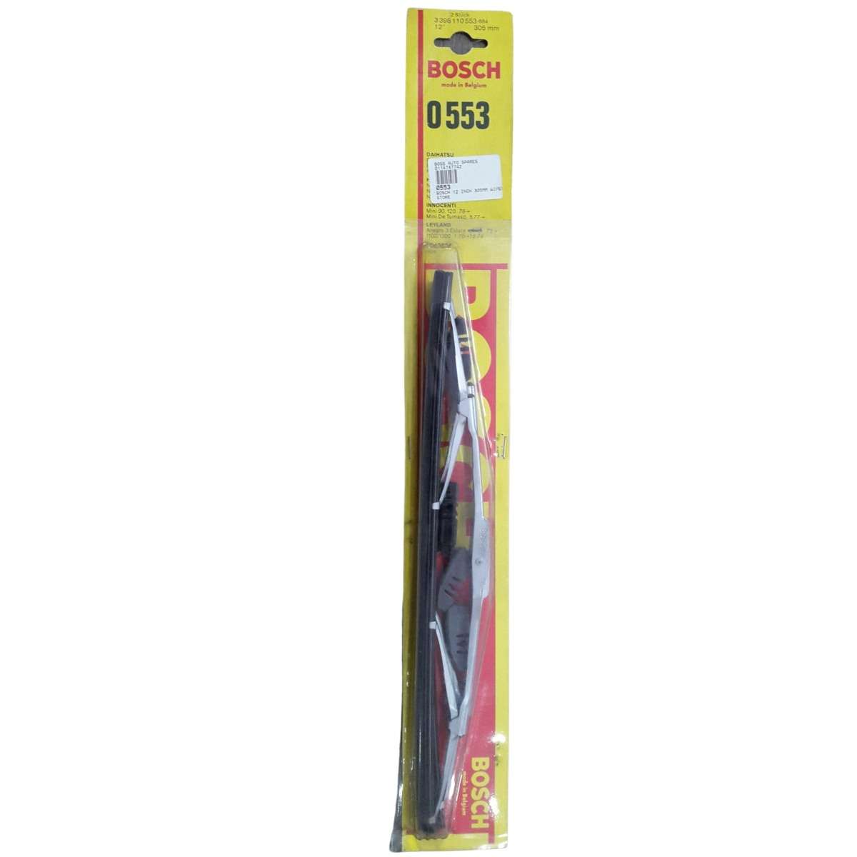 12 Inch 305mm Bosch Wiper Blade Set (black Friday)