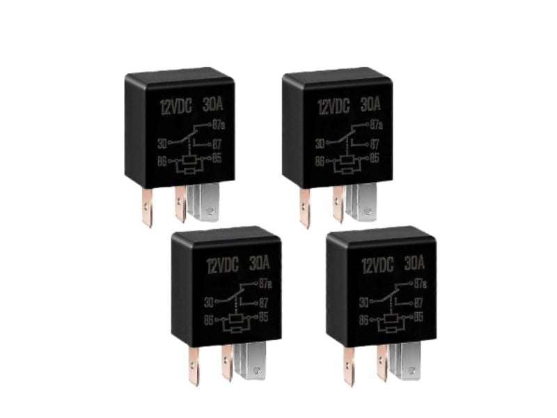 Unviesal Relay 5 Pin 12v 30amp Fuhler