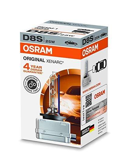 Osram D8s Xenarc Xenon Bulb - Each