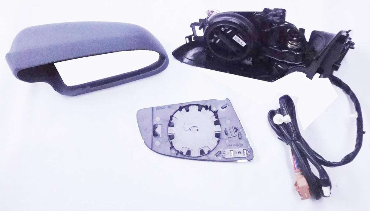 A4 B7 Door Mirror,+memory,+heat,+auto Fold,+aspherical, Electrical, Lh E-marked, B1 05-07