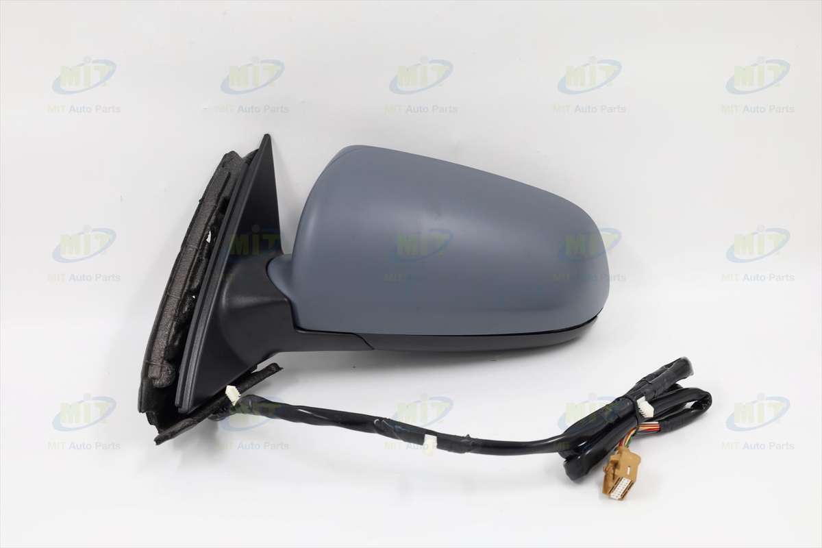 A4 B7 Door Mirror,+memory,+heat,+auto Fold,+aspherical, Electrical, Lh E-marked, B1 05-07