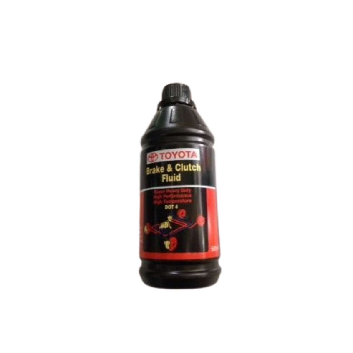 Toyota DOT4 Brake & Clutch Fluid - 500ML