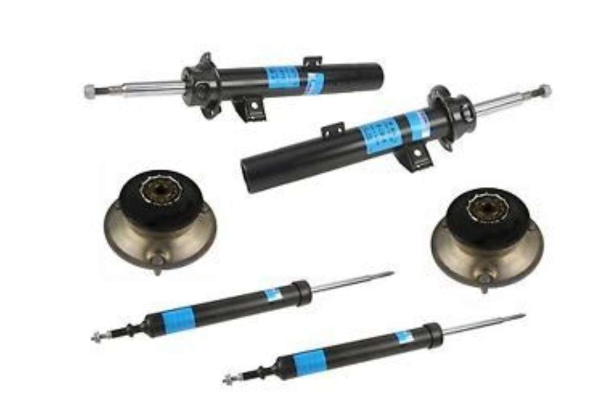 E90 SHOCK SET + FRONT SHOCK MOUNTINGS 2006-
