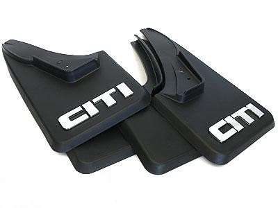 Golf 1 Mudflap Set (white Citi) (set Of 4)