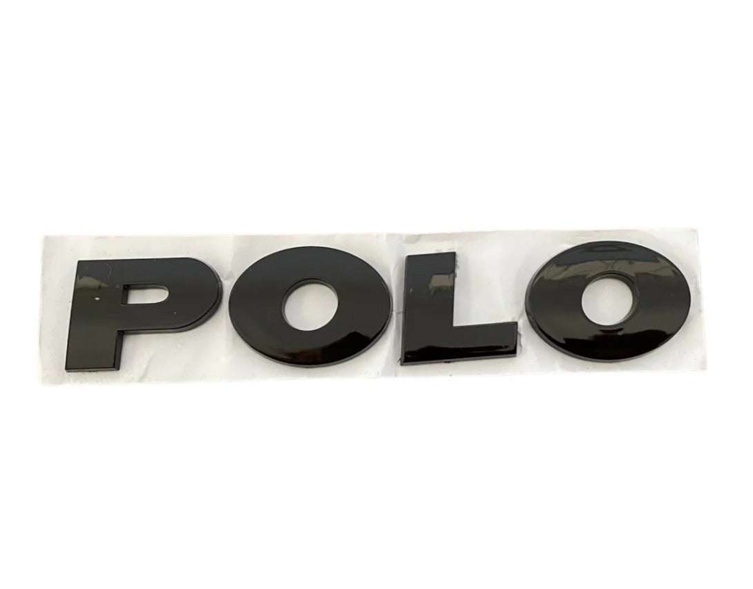 Polo Logo Boot Badge - Black