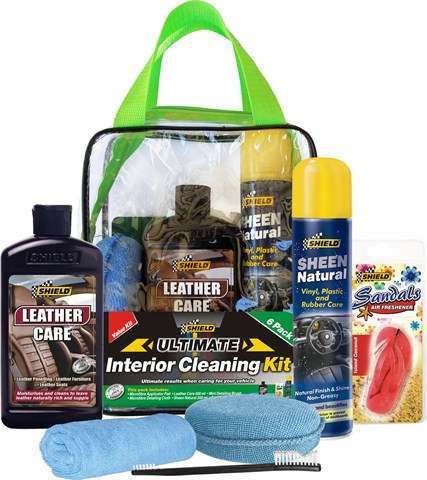 Shield Interior Cleaning Kit 6 Piece