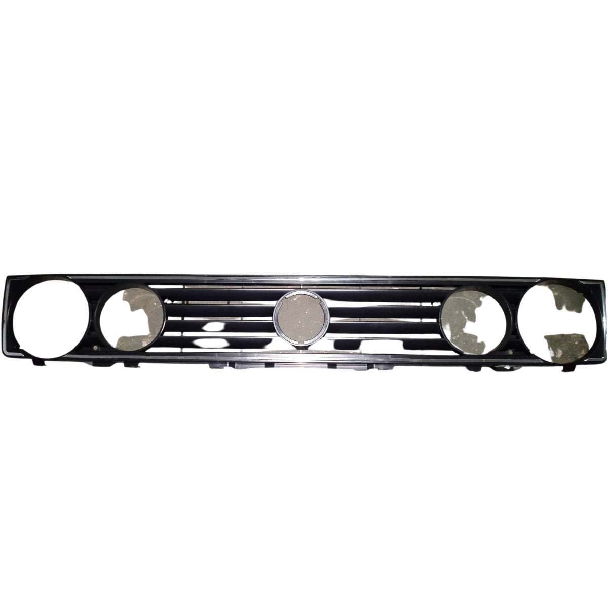 Golf 1 Grill (double Lamp) - Silver Trim