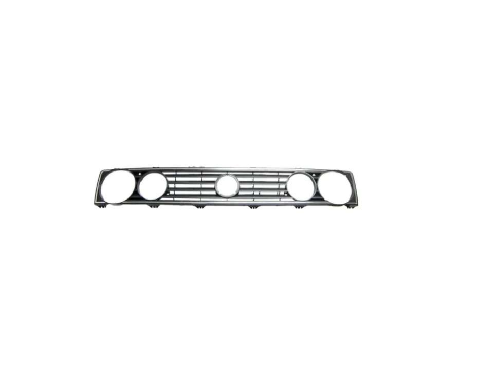 Golf 1 Grill (double Lamp) - Silver Trim