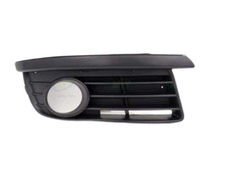 Jetta 5 Bumper Grill Strip +chrome Moulding +fog  Lamp  Hole Right  2006-2010
