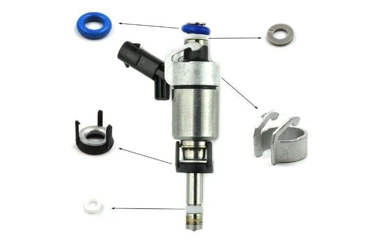 Golf 6 Gti Injector Repair Kit A3 A4 (cda / Cdh / Cdn / Ccz Engine Code)
