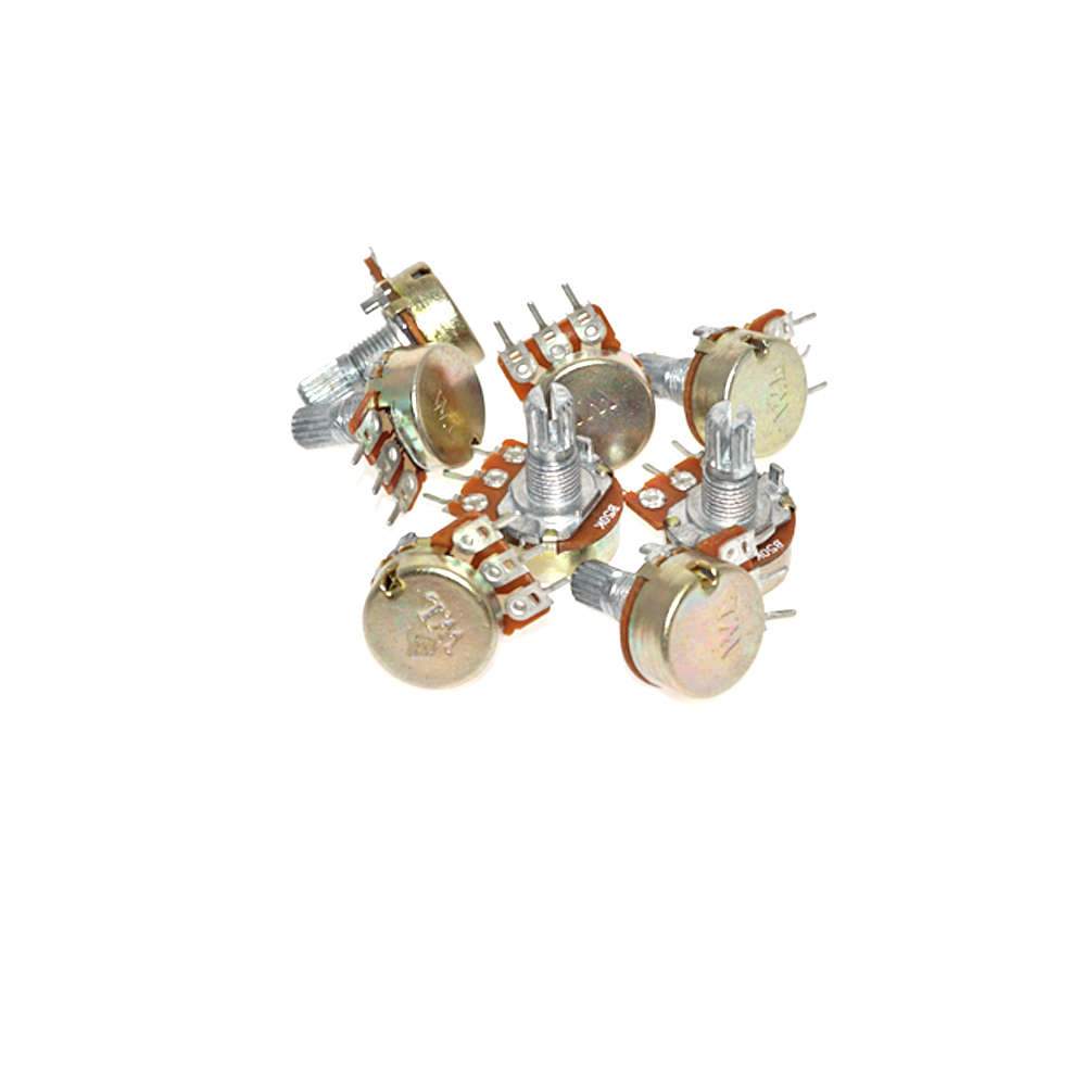 16mm Linear B5K, B10K, B20K & B100K carbon potentiometer
