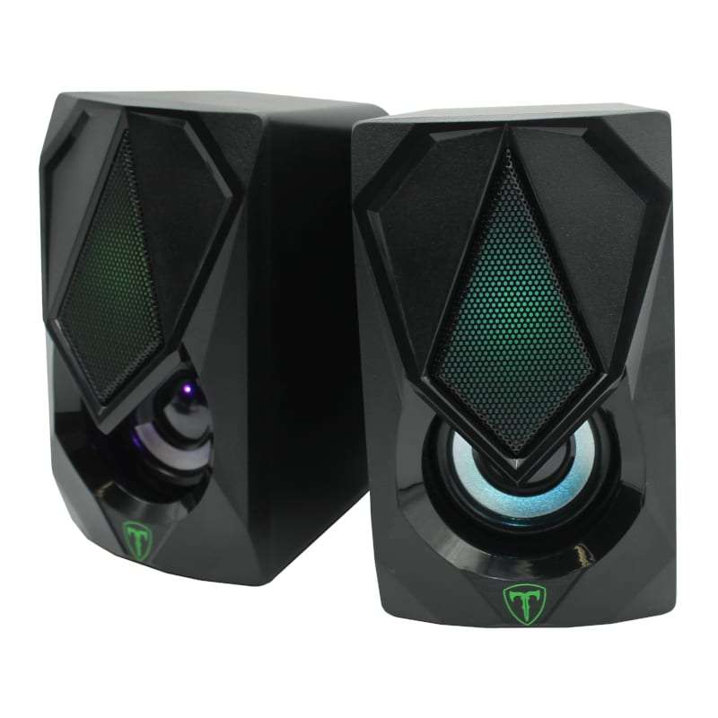 T-Dagger T-TGS500 2 x 3W|3.5mm|RGB Speakers - Black