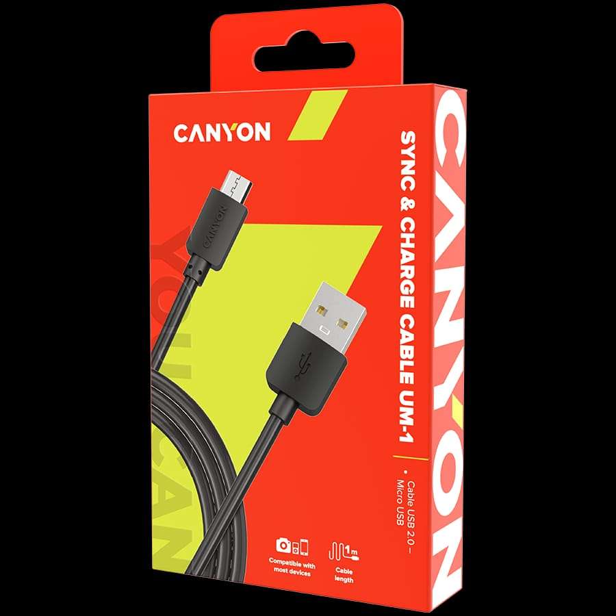 CANYON  Cables USB CNE-USBM1B