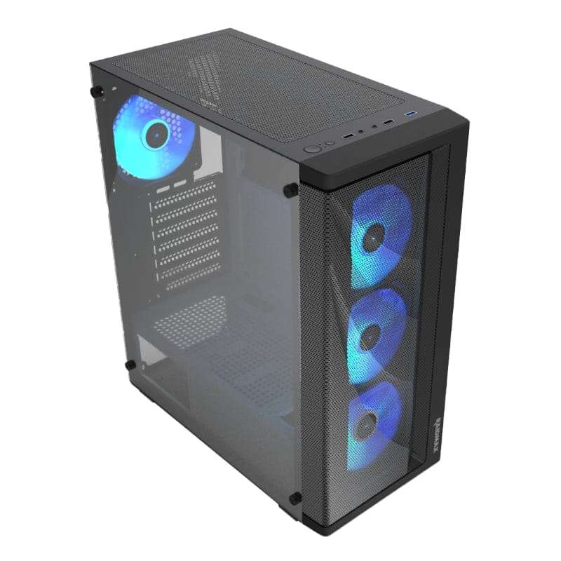 Raidmax X922 ATX|Micro-ATX|Mini-ITX ARGB Gaming Chassis - Black