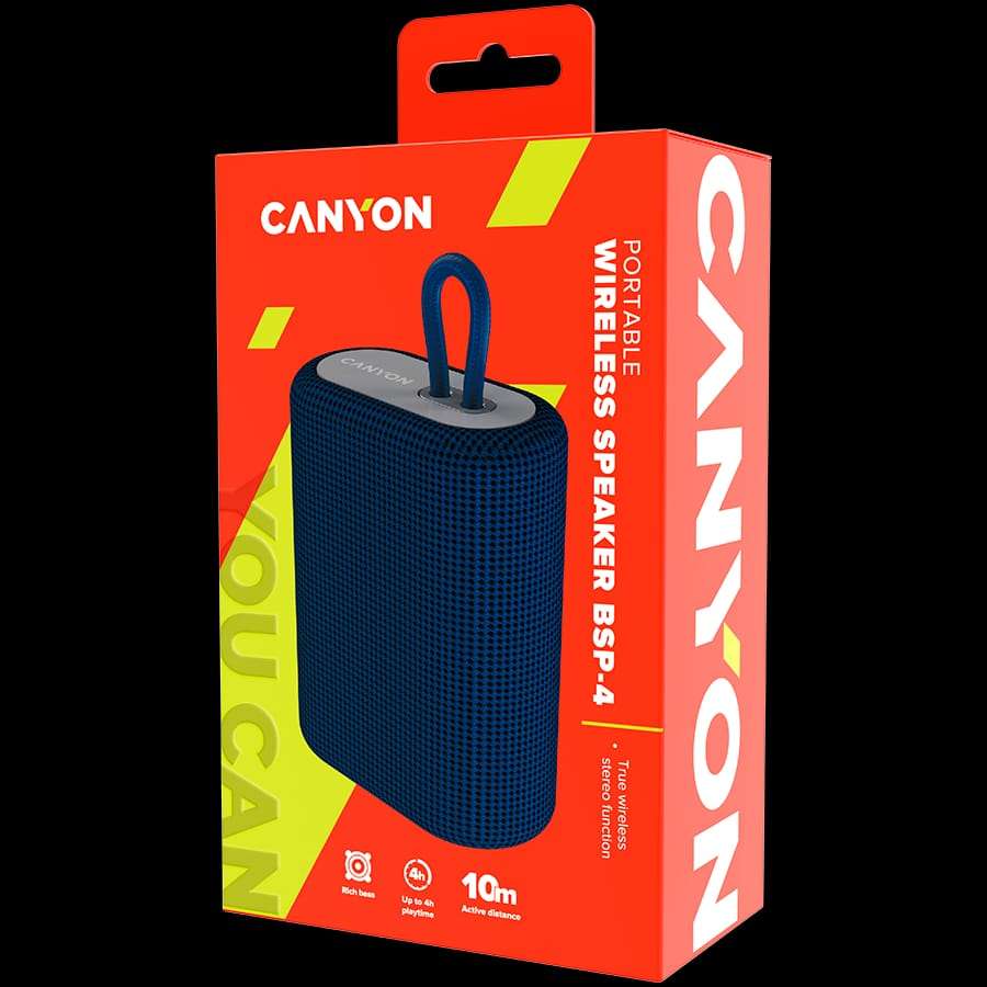 CANYON  Multimedia - Speaker Bluetooth CNE-CBTSP4BL