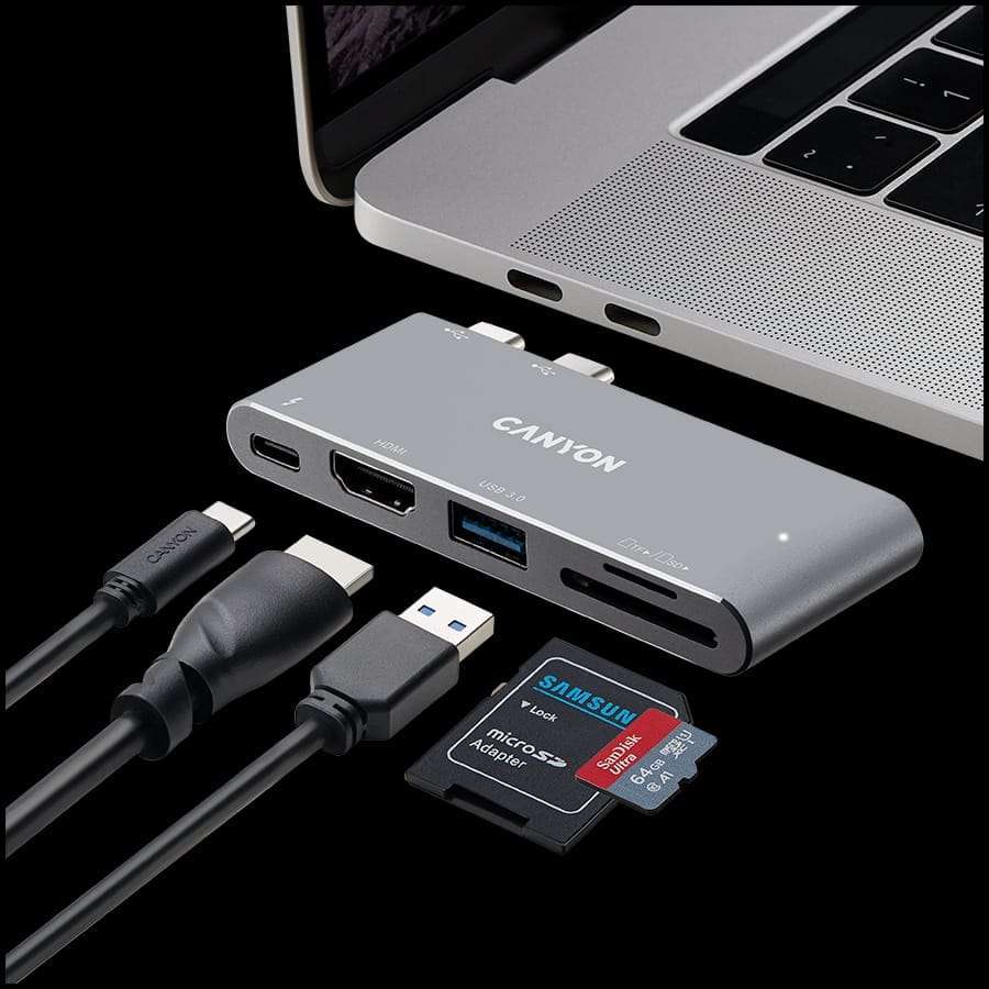 CANYON  USB Hub CNS-TDS05DG