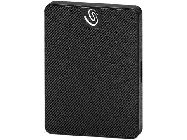 1TB Seagate Expansion USB-3 External Mobile SSD (Black)