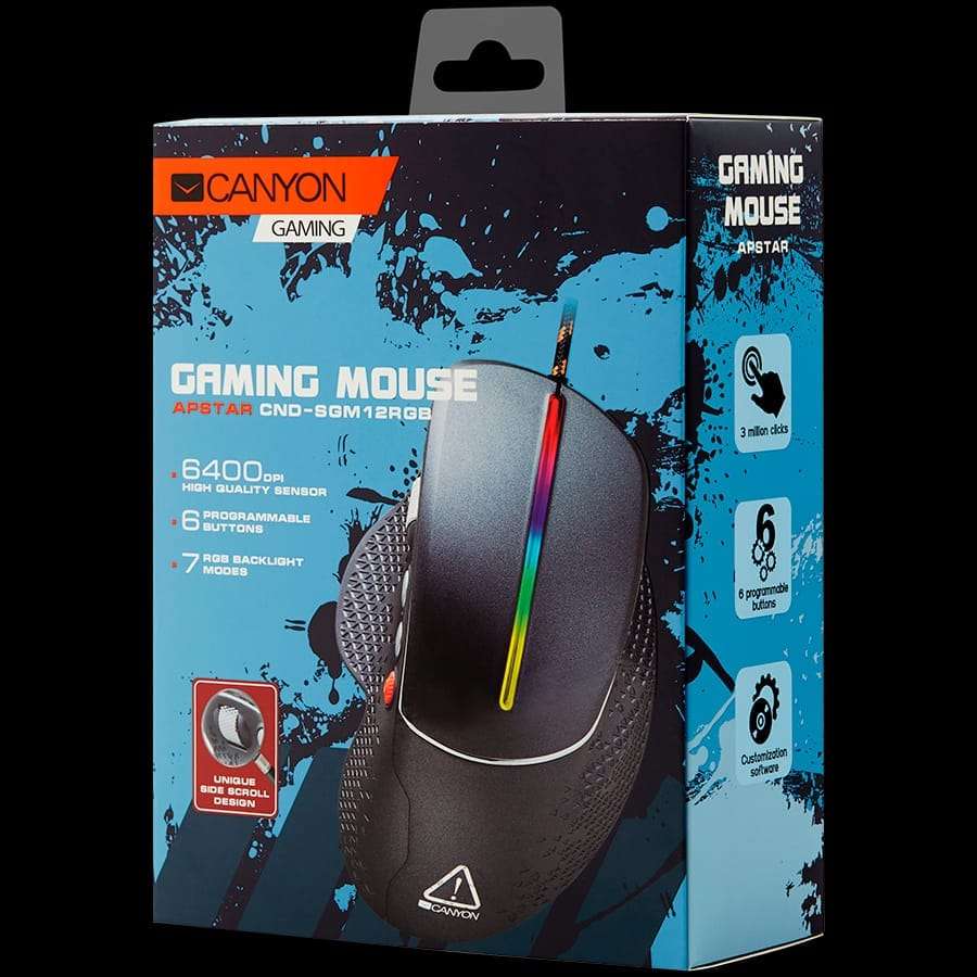 CANYON  Gaming Mouse CND-SGM12RGB