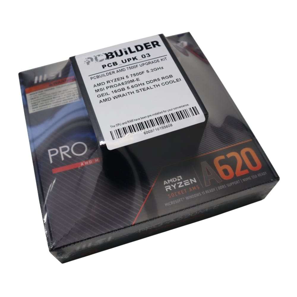 PCBuilder AMD Ryzen 5 7500F LEVEL UP Core Upgrade Kit