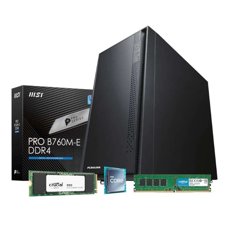 PCBuilder Intel i7-12700 HOME MASTER Windows 11 Desktop PC