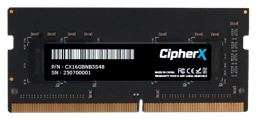32GB CipherX Professional Series, DDR5 (4800Mhz) SODIMM, Notebook Memory Module (Lifetime Warranty)