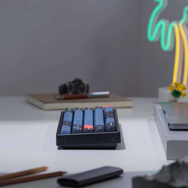 Keychron K6 Pro 65% Red G Pro Switches RGB Wireless Keyboard - Black