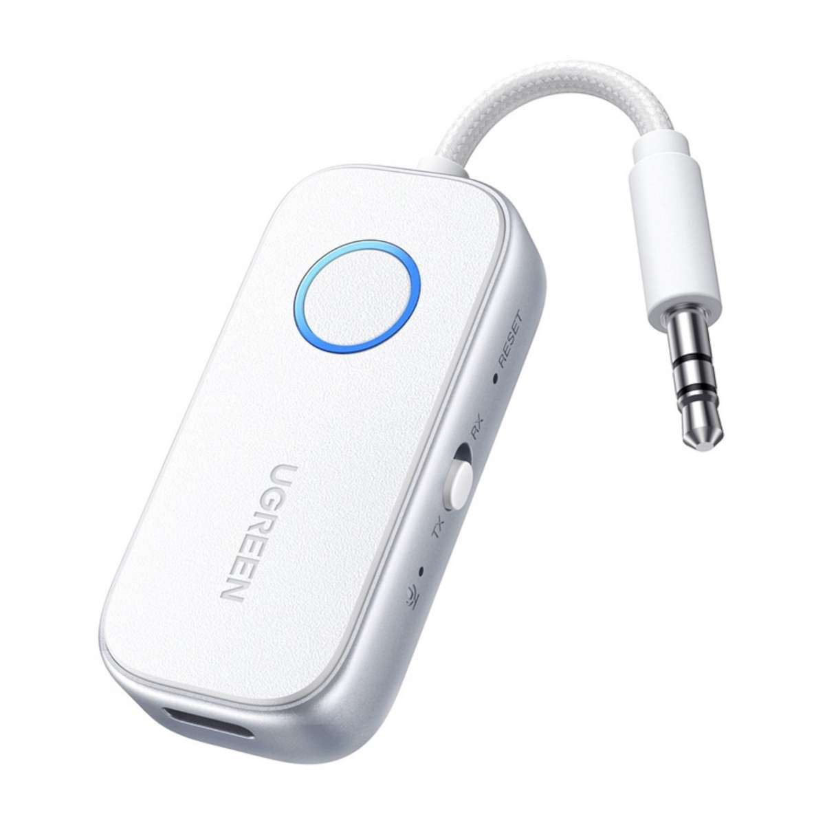 UGreen 3.5mm Bluetooth 5.4 Audio Receiver/Transmitter - White