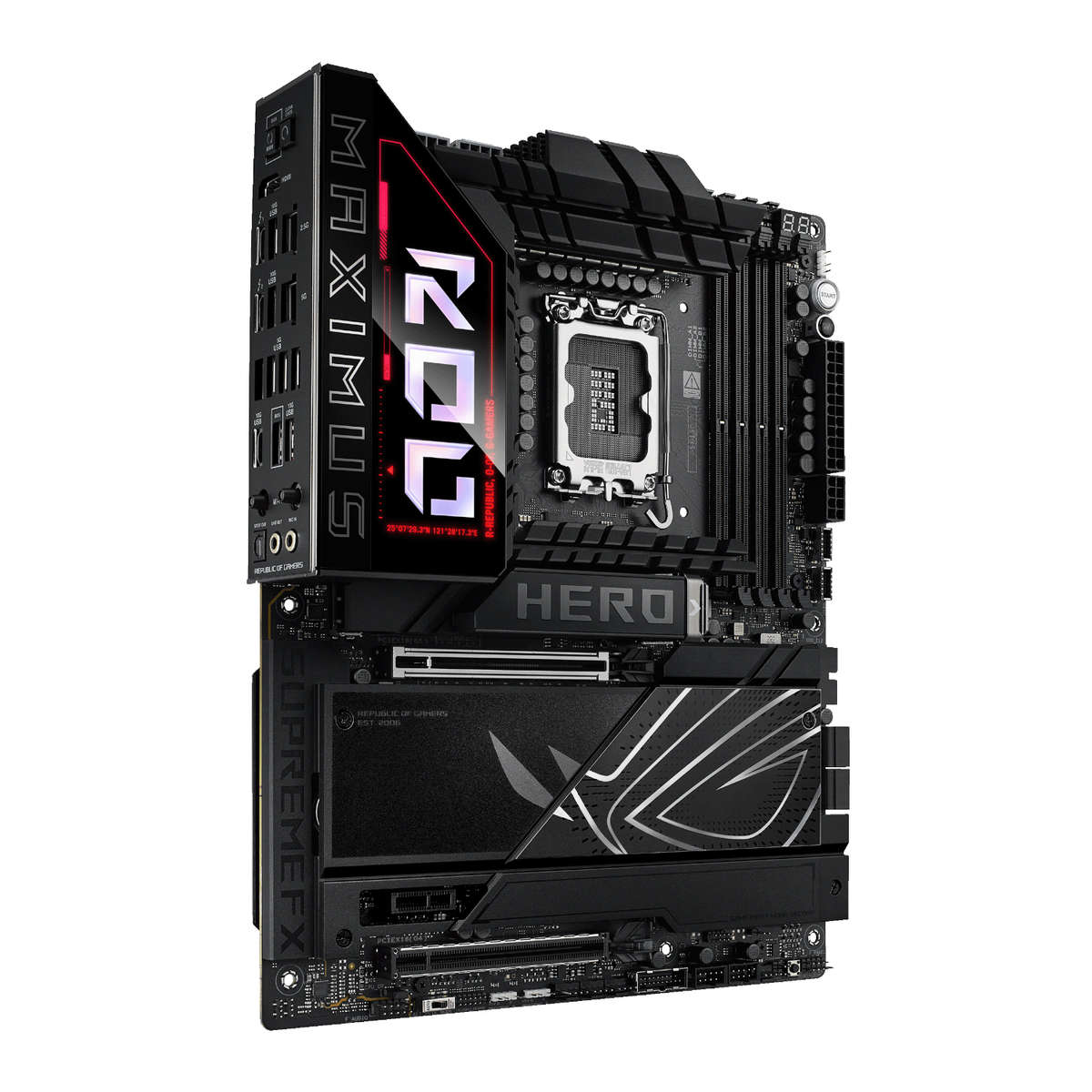Asus ROG Maximus Z890 Hero Intel LGA1851 ATX Gaming Motherboard