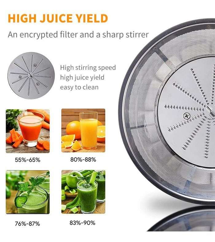 Sokany Stainless Steel Juicer Extractor 500W