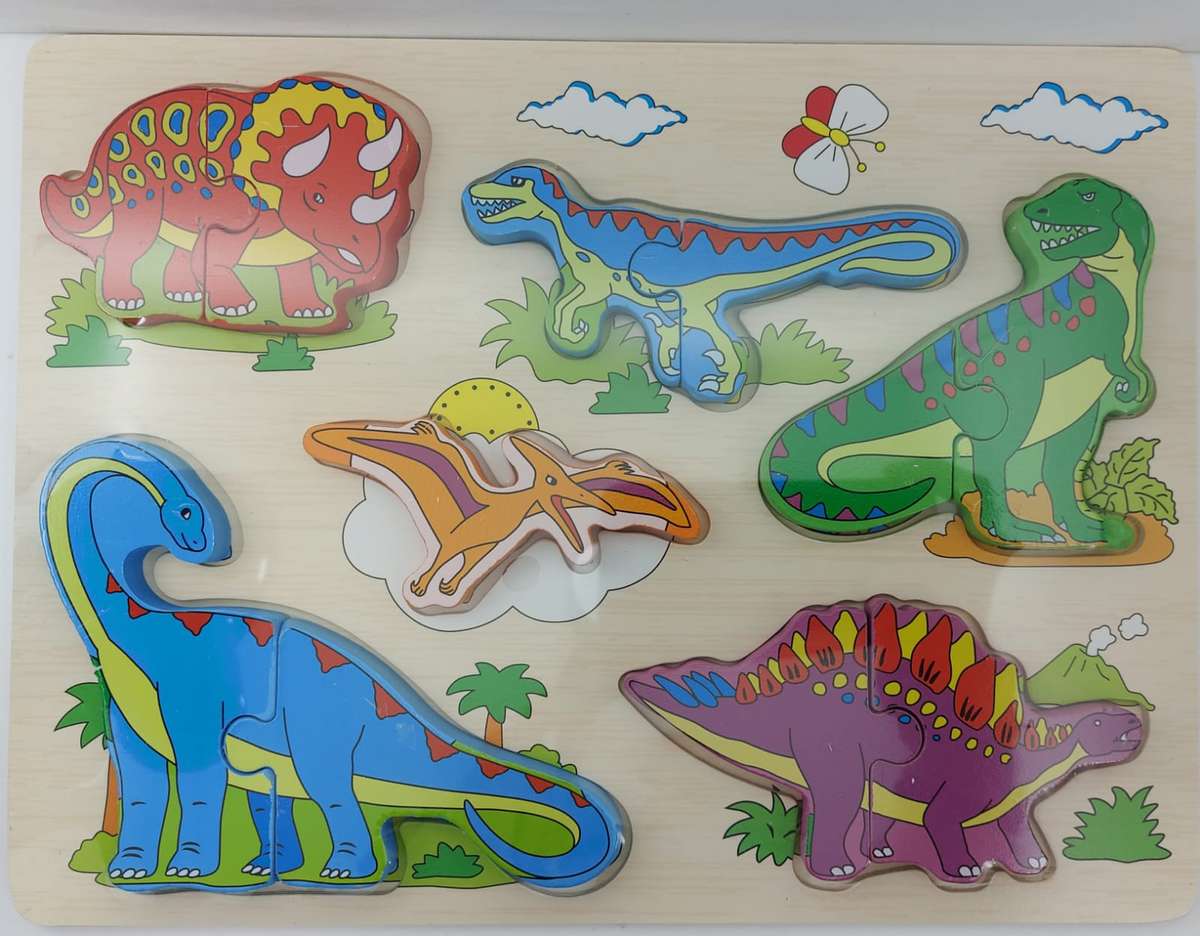 Chunky 2 piece animal puzzle