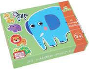 33pcs puzzles wild animals