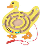 Magnetic tracing activity toy - duck design