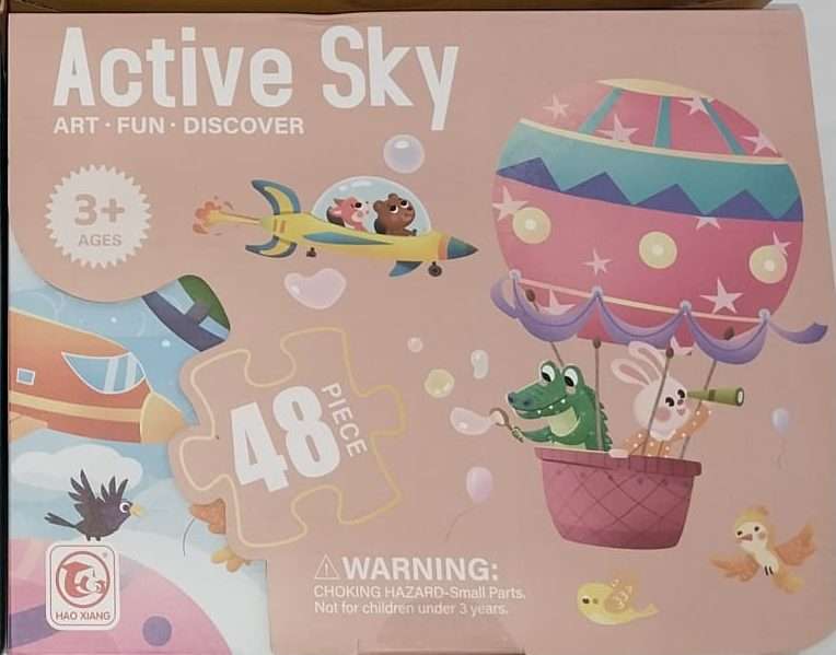 48PCS-Forest party Puzzle