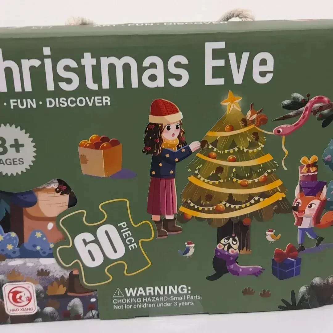 60PCS-Christmas Eve  Puzzle