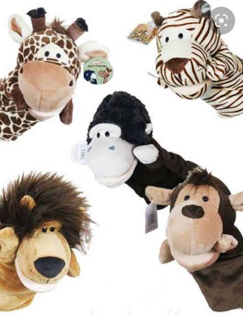 Plush animal Handpuppet